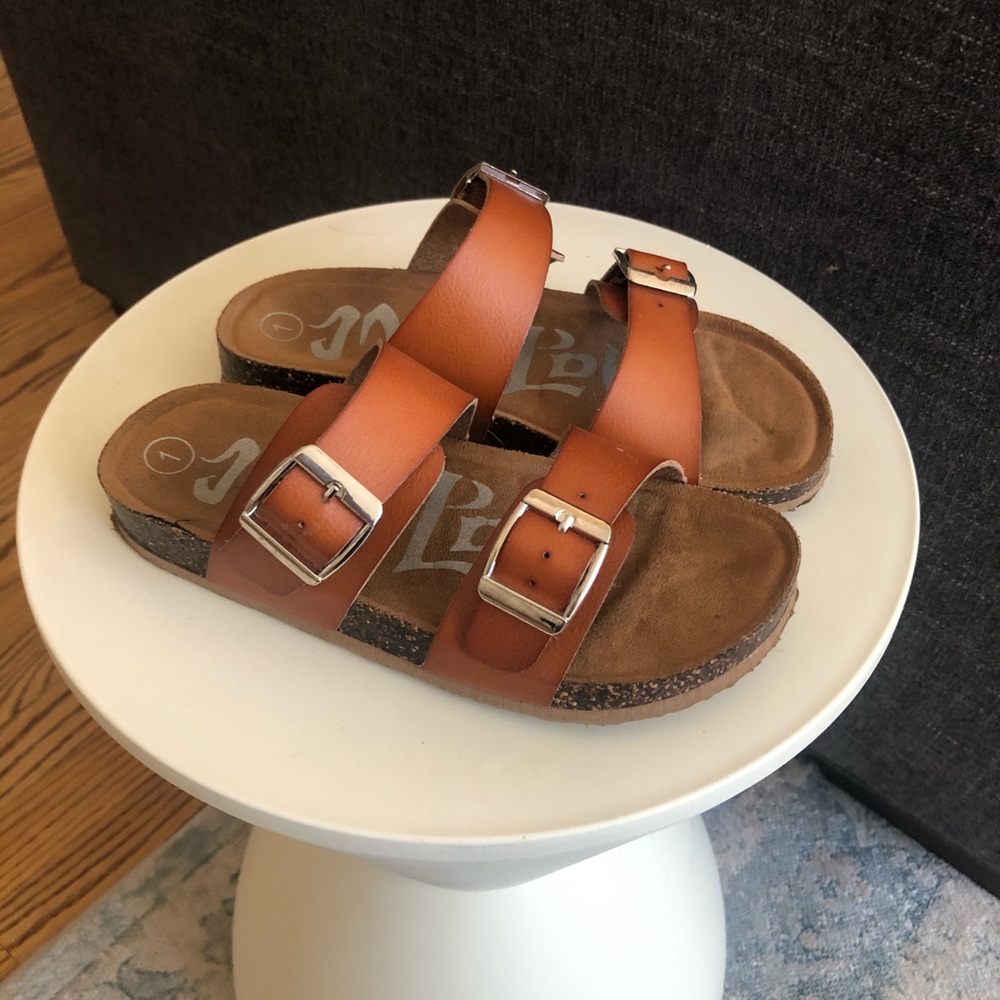 Mad Love girls brown sandals